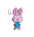 さるとうさぎ。（個別スタンプ：8）