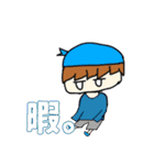 クロック動画班のLINEスタンプううう（個別スタンプ：20）