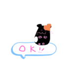 吹き出しに乗るハムスターくん（個別スタンプ：5）