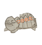 愉快なカメ吉（個別スタンプ：3）