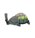 愉快なカメ吉（個別スタンプ：6）