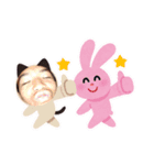 なーきゃん七変化（個別スタンプ：8）