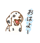 犬と猫のかわいいスタンプ（個別スタンプ：1）