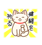 犬と猫のかわいいスタンプ（個別スタンプ：34）