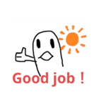元はアザラシ しろくんのスタンプ（個別スタンプ：11）