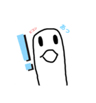 元はアザラシ しろくんのスタンプ（個別スタンプ：12）