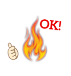 Burning Stamp First（個別スタンプ：9）