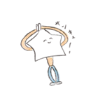 しろのきもち（個別スタンプ：3）