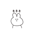 韓国語ウサギ(ひらがな)（個別スタンプ：13）
