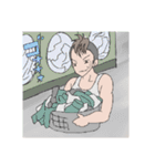 ギャングたちの日常①【元気！ムキムキ！】（個別スタンプ：10）