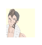 ギャングたちの日常①【元気！ムキムキ！】（個別スタンプ：18）