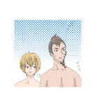 ギャングたちの日常①【元気！ムキムキ！】（個別スタンプ：21）