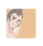 ギャングたちの日常①【元気！ムキムキ！】（個別スタンプ：25）