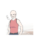 ギャングたちの日常①【元気！ムキムキ！】（個別スタンプ：34）