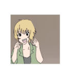 ギャングたちの日常①【元気！ムキムキ！】（個別スタンプ：37）