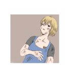 ギャングたちの日常①【元気！ムキムキ！】（個別スタンプ：38）