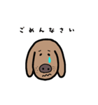 我が家の愛犬 イラスト集（個別スタンプ：5）