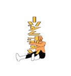 文字とプロレス（個別スタンプ：2）
