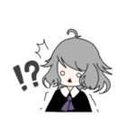 女の子(にいな＆みやこ)（個別スタンプ：1）