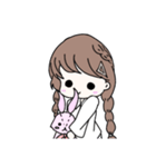 女の子(にいな＆みやこ)（個別スタンプ：4）