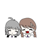女の子(にいな＆みやこ)（個別スタンプ：8）