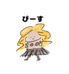 ゆるタヒチアンダンサー（個別スタンプ：3）