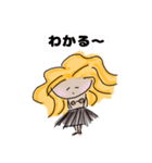 ゆるタヒチアンダンサー（個別スタンプ：17）
