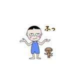 あおくんとポッティ（個別スタンプ：18）