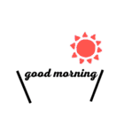 組み合わせ自由な猫スタンプ～English～（個別スタンプ：1）
