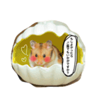 ゴールデンハムスターのこなつくん（個別スタンプ：5）
