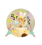 ゴールデンハムスターのこなつくん（個別スタンプ：18）