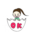 みよ子ちゃんのスタンプ（個別スタンプ：2）