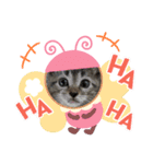 猫ほんわかスタンプ（個別スタンプ：4）