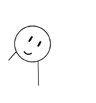 丸い顔人間（個別スタンプ：8）