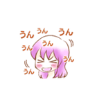カメラ女子・サクラ（個別スタンプ：3）