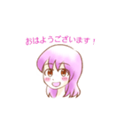 カメラ女子・サクラ（個別スタンプ：6）