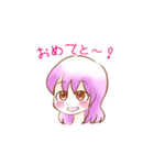 カメラ女子・サクラ（個別スタンプ：9）