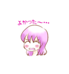 カメラ女子・サクラ（個別スタンプ：10）