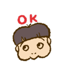 おかっぱの赤ちゃん（個別スタンプ：1）