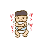 おかっぱの赤ちゃん（個別スタンプ：16）