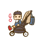 おかっぱの赤ちゃん（個別スタンプ：18）