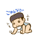 おかっぱの赤ちゃん（個別スタンプ：21）