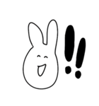 うさぎ先輩はいつも笑顔（個別スタンプ：9）