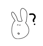 うさぎ先輩はいつも笑顔（個別スタンプ：10）