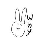うさぎ先輩はいつも笑顔（個別スタンプ：11）
