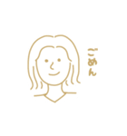 あちきのかわいい子（個別スタンプ：3）