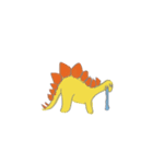 dinosaur x English（個別スタンプ：6）