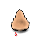 鼻、目（個別スタンプ：6）