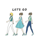 VINTAGE WOMEN（個別スタンプ：14）