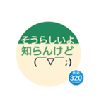 バス停の表示板 ◎ 良く使うシリーズ（個別スタンプ：24）